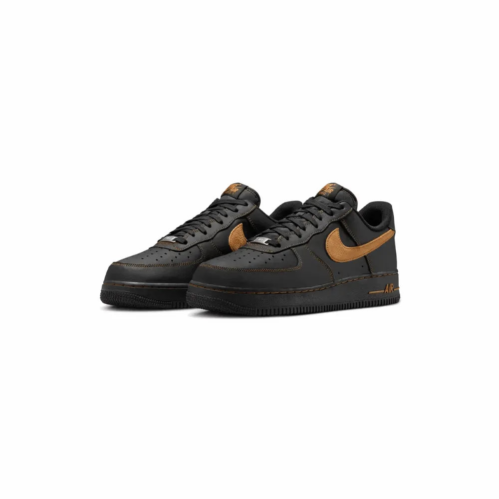 Tênis Nike Air Force 1 Low Black Tan