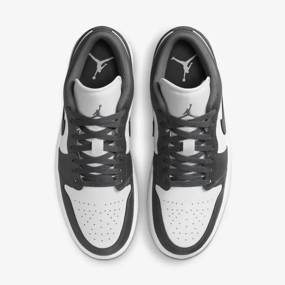 Tênis Air Jordan 1 Low Grey White
