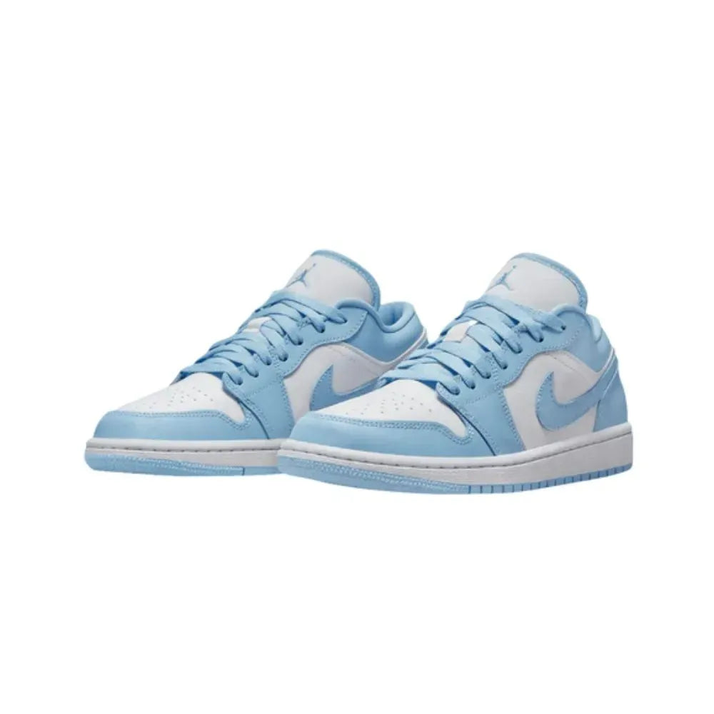 Tênis Air Jordan 1 Low White Aluminum