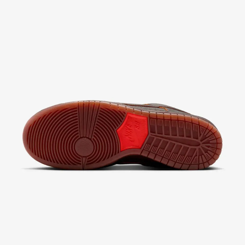 Nike SB Dunk Low Krampus Smoke Grey Campfire Orange