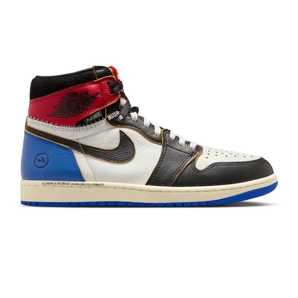 Union LA x Fragment x Air Jordan 1 Retro High OG SP Varsity Red Sport Royal