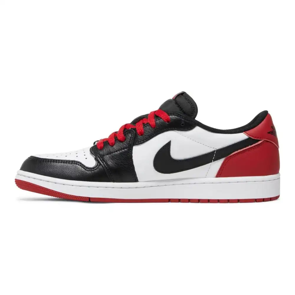 Tênis Air Jordan 1 Retro Low "Black Toe"