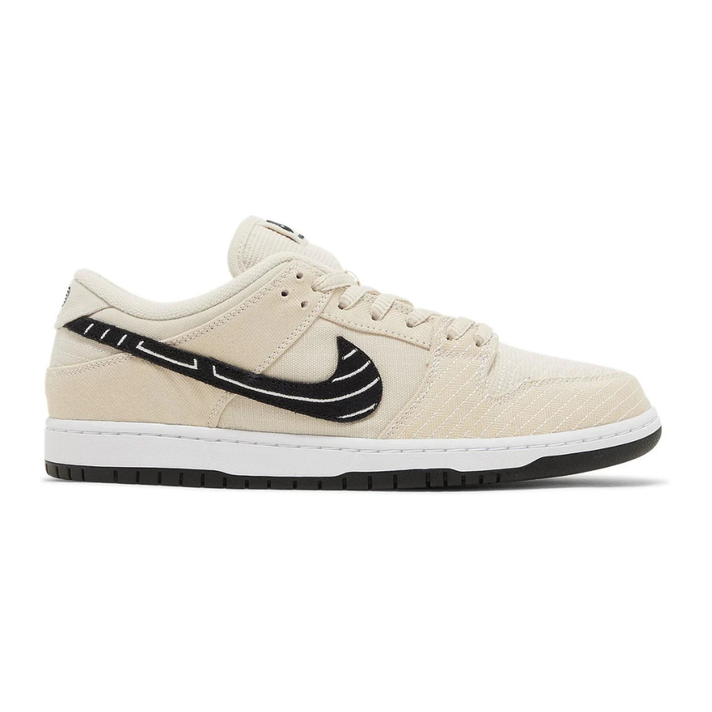 Tênis Nike SB Dunk Low Albino & Preto 'Jiu-Jitsu'