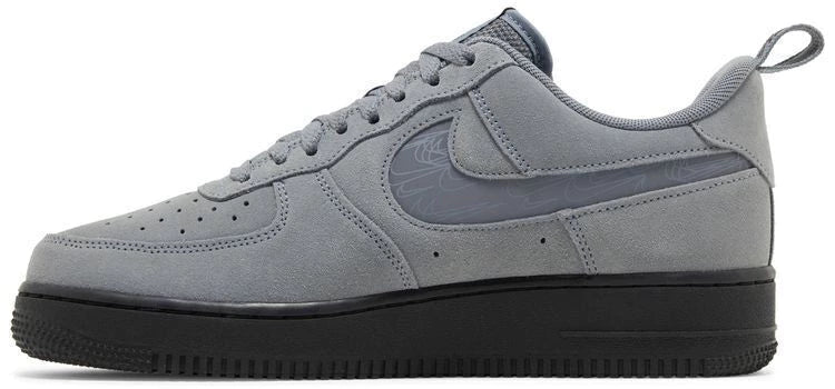 Nike Air Force 1 '07 LV8 'Reflective Swoosh - Cool Grey'