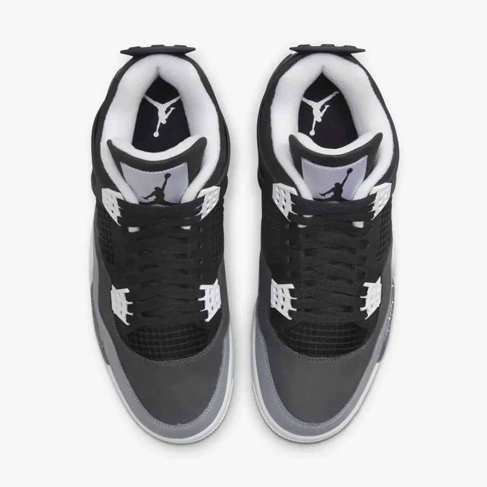 Air Jordan 4 Retro Fear White Cool Grey Pure Platinum