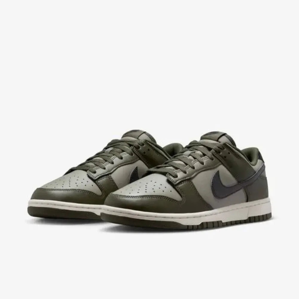 Tênis Nike Dunk Low Cargo Khaki Light Army Phantom Black