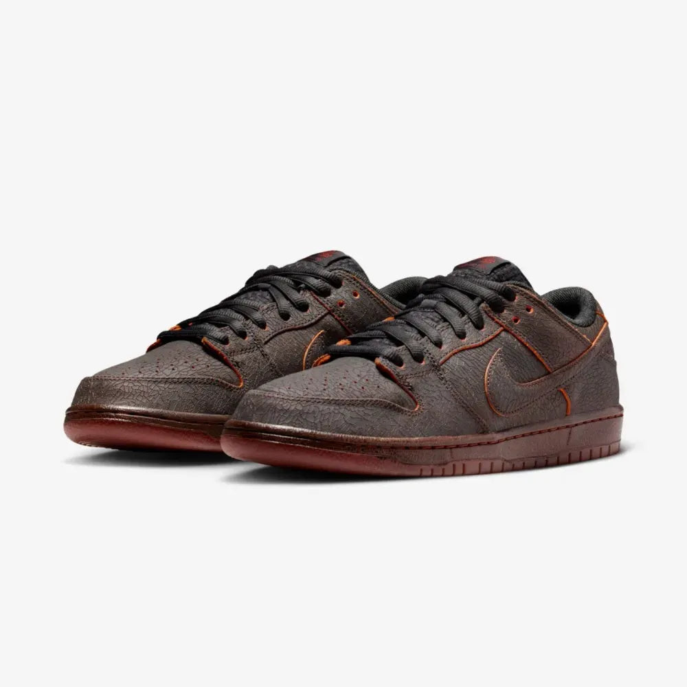 Nike SB Dunk Low Krampus Smoke Grey Campfire Orange