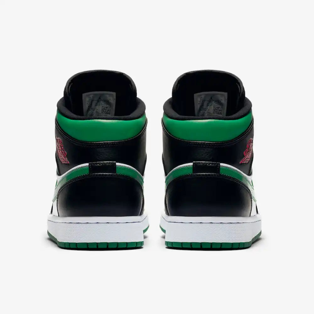 Air Jordan 1 Mid Green Toe