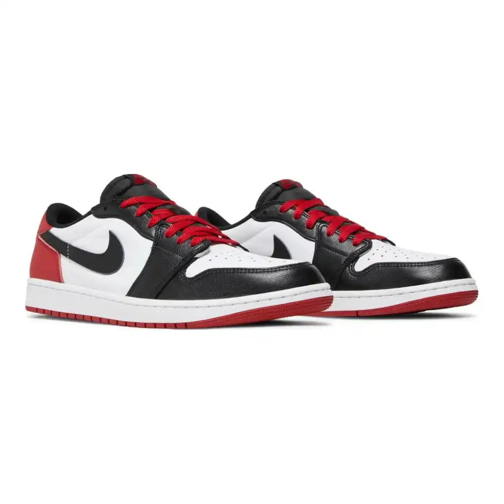 Tênis Air Jordan 1 Retro Low "Black Toe"