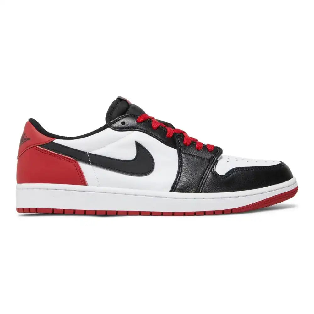 Tênis Air Jordan 1 Retro Low "Black Toe"
