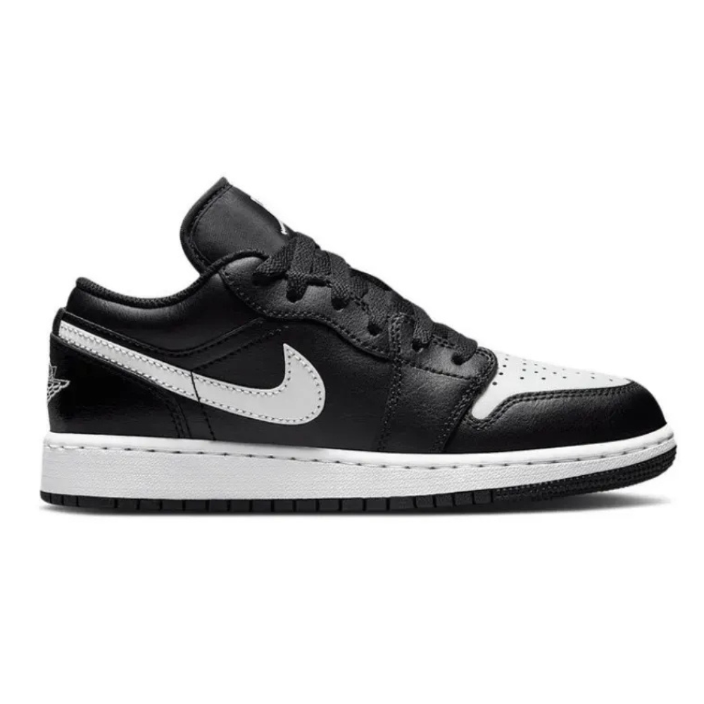 Tênis Air Jordan 1 Low GS Black Summit White