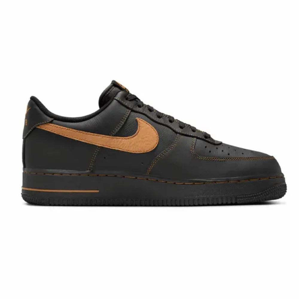 Tênis Nike Air Force 1 Low Black Tan