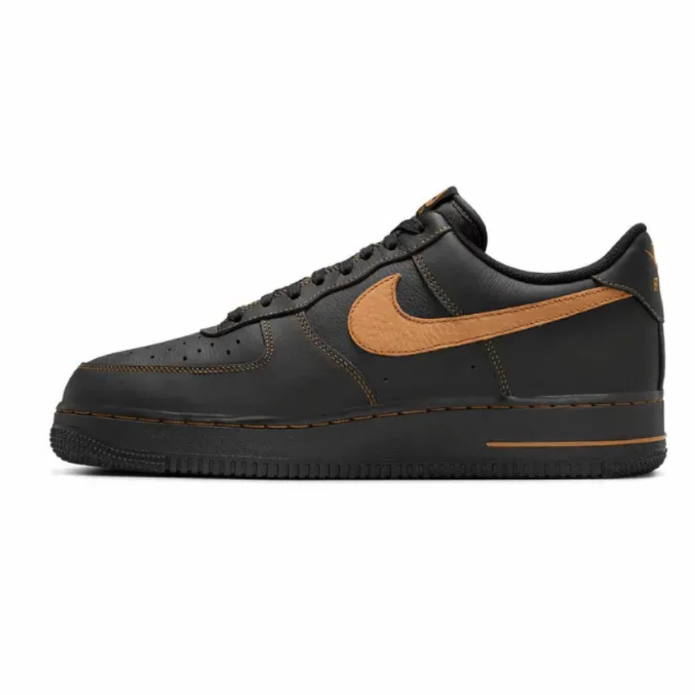 Tênis Nike Air Force 1 Low Black Tan