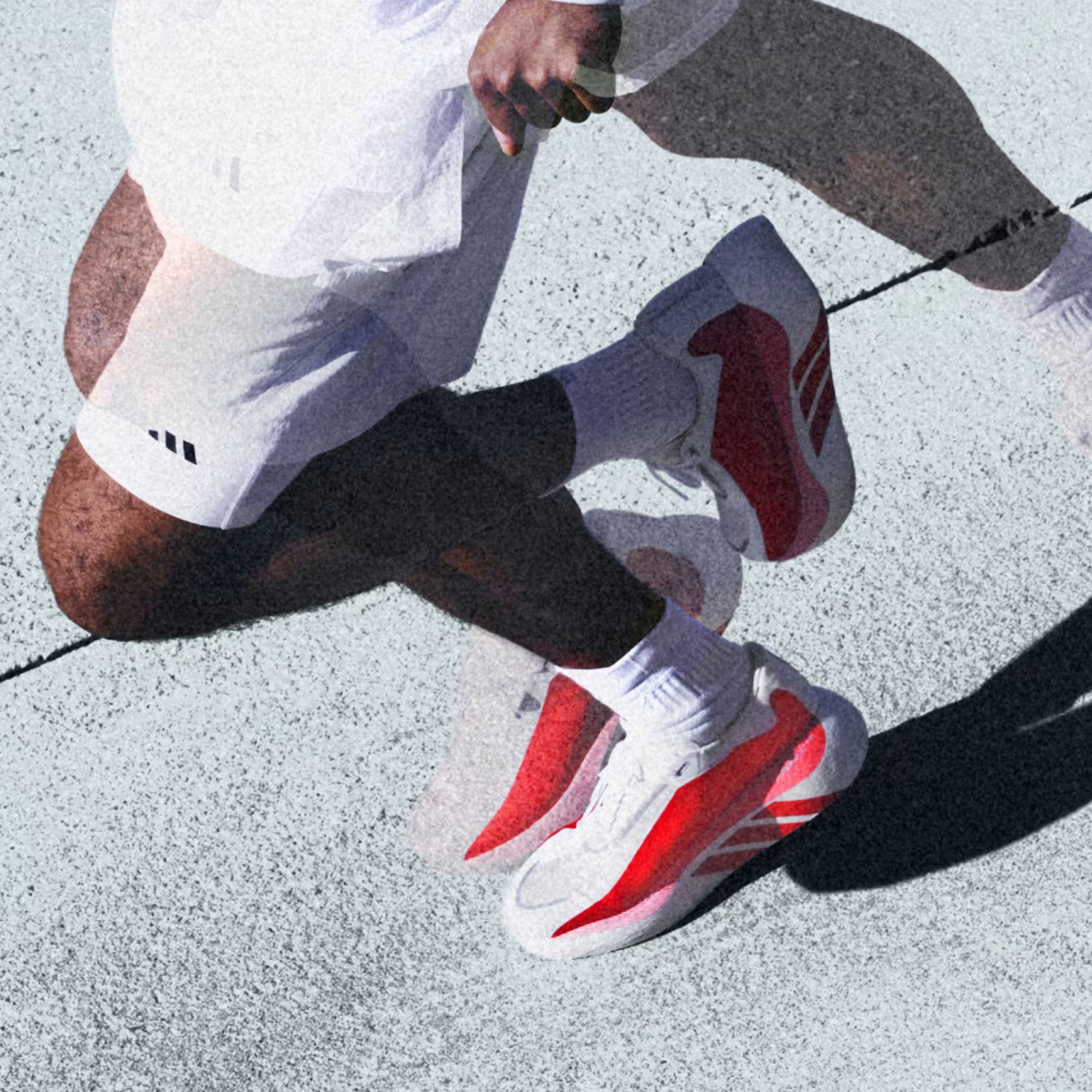 Adidas Hyperboost Edge Running Cloud White Pure Ruby Zero Metalic