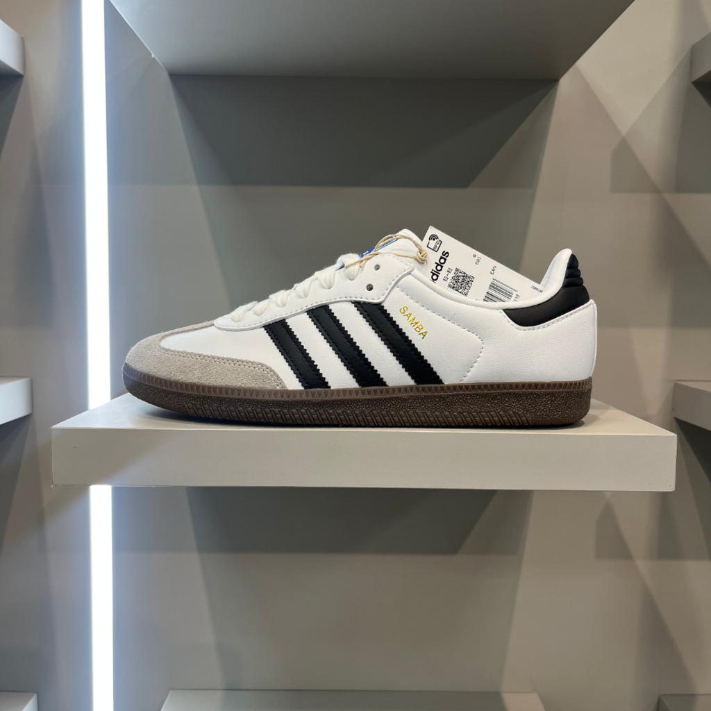 Tênis Adidas Samba OG White Black Gum